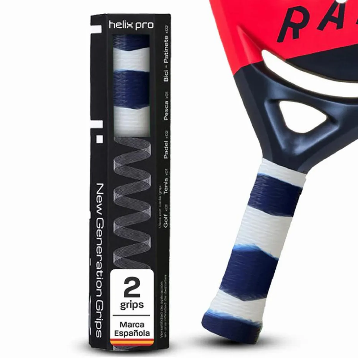 Helix Pro Grip Blue White